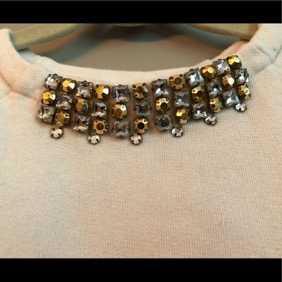 JCREW gem collar sweater - Picture 2 of 4